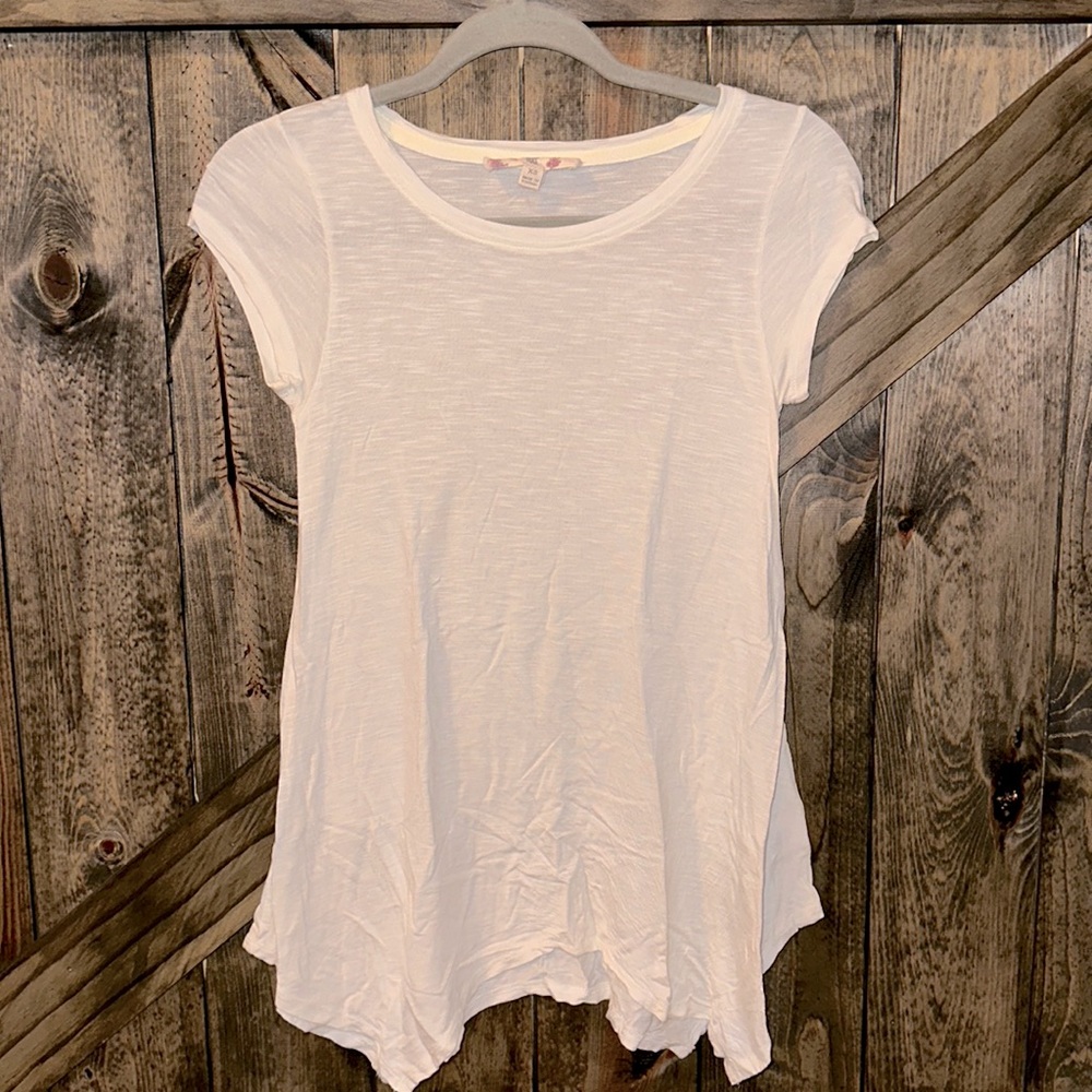 Hippie Rose Short‎ Sleeve Flowy Blouse